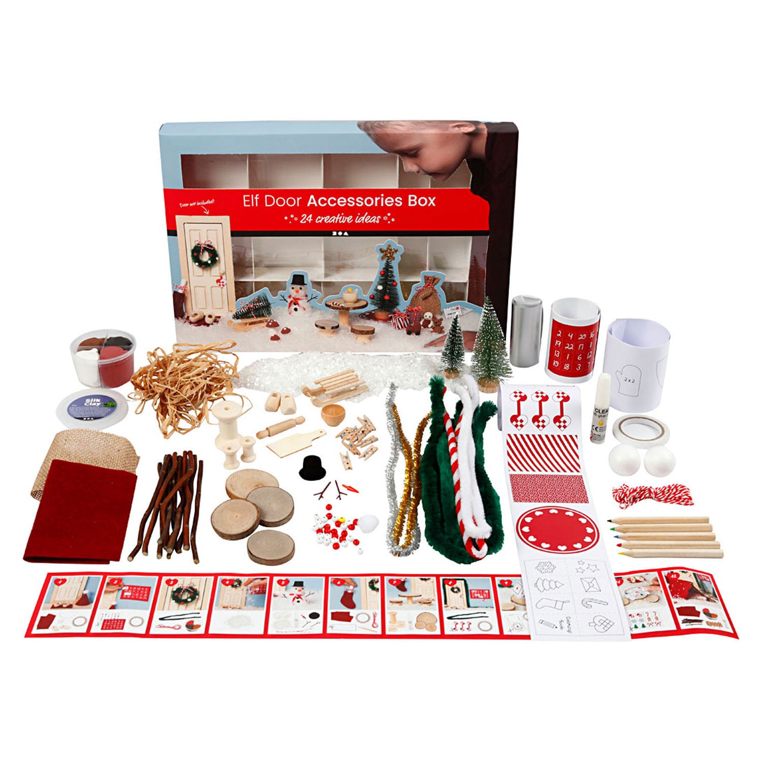 Kerstkabouter en Accessoireset