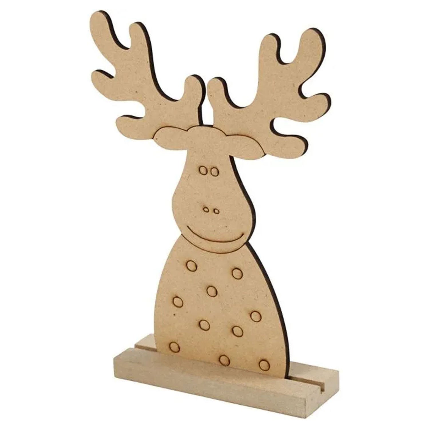 Creativ company houten kerstfiguur rendier