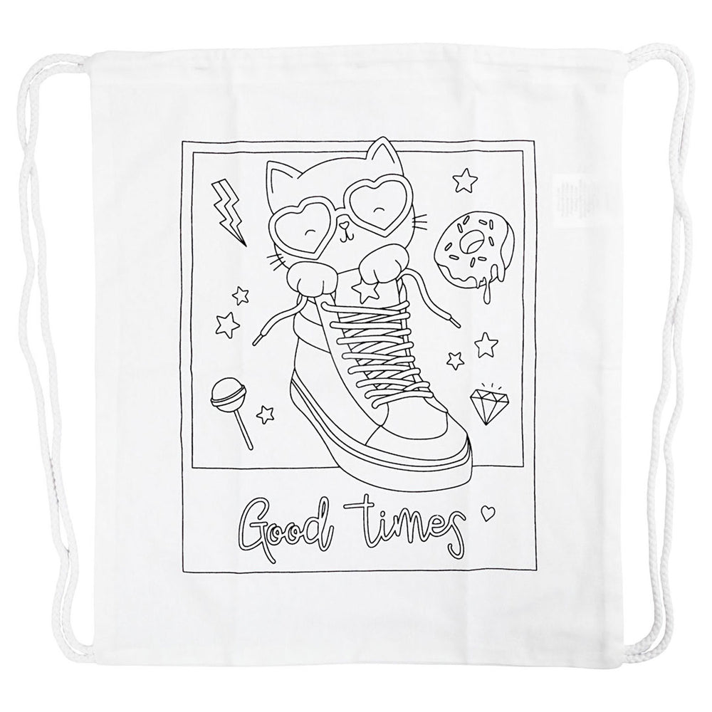 Creativ company gymtas met print