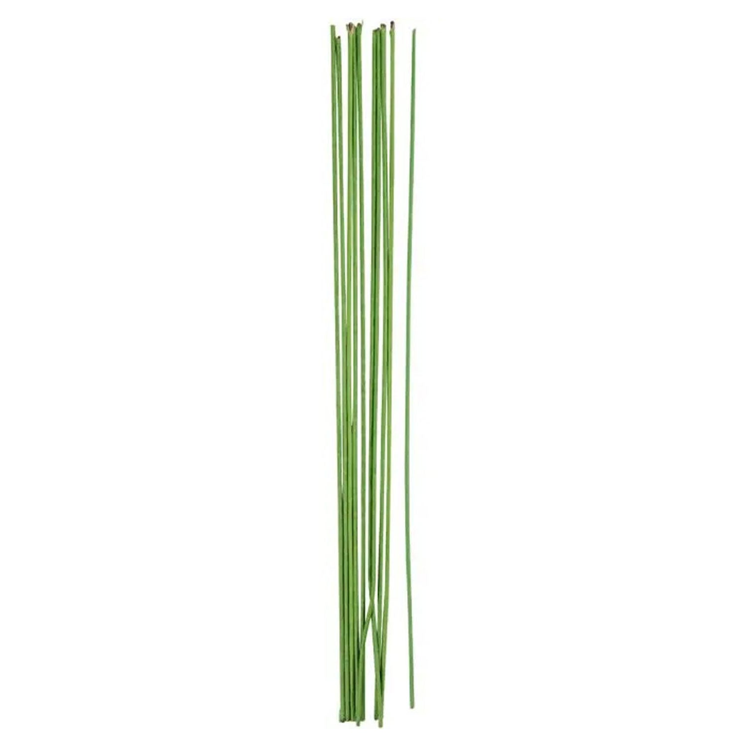 Bloemstaaldraad Groen 2 mm, 20st.