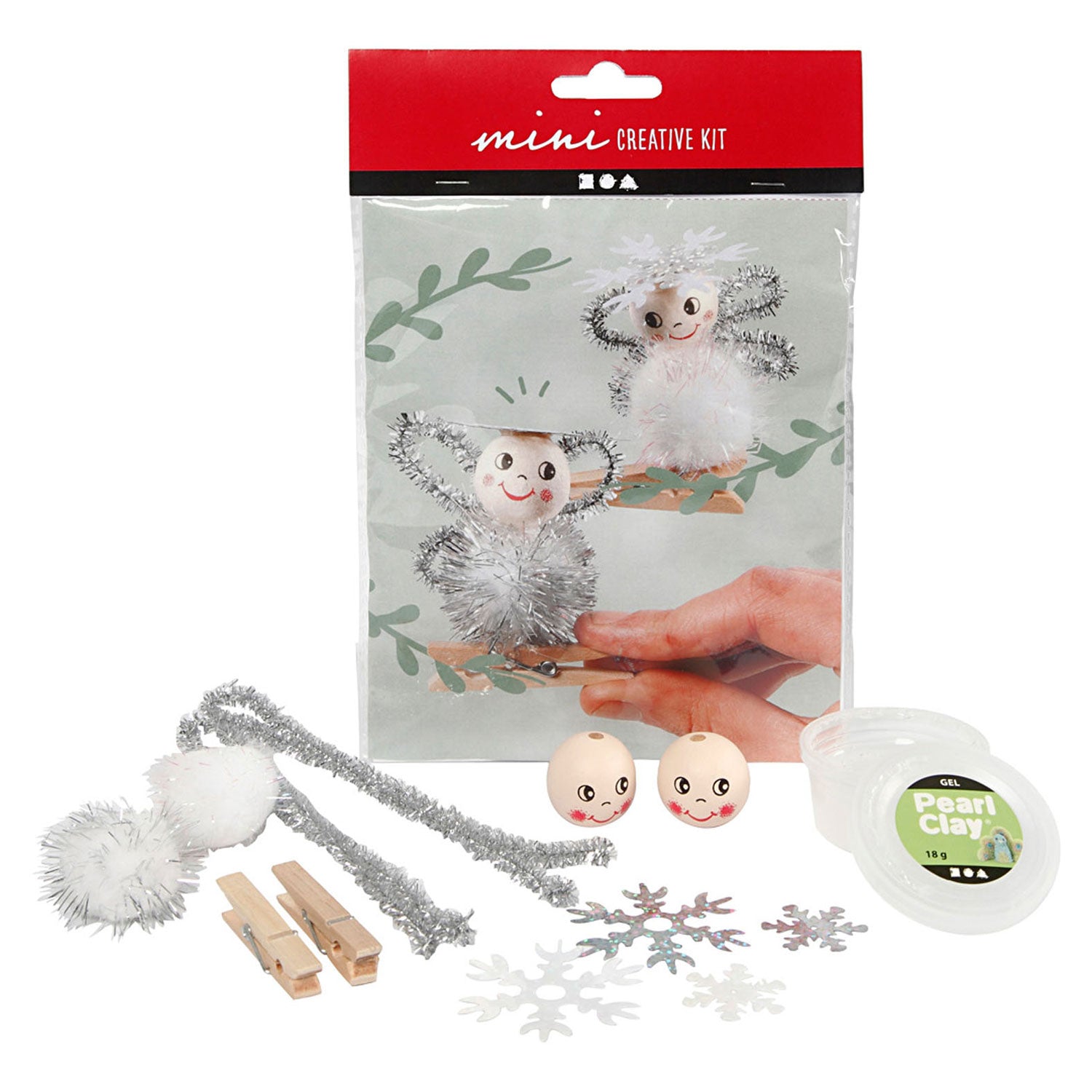 Mini Creatieve Kit Engelen Knijpers