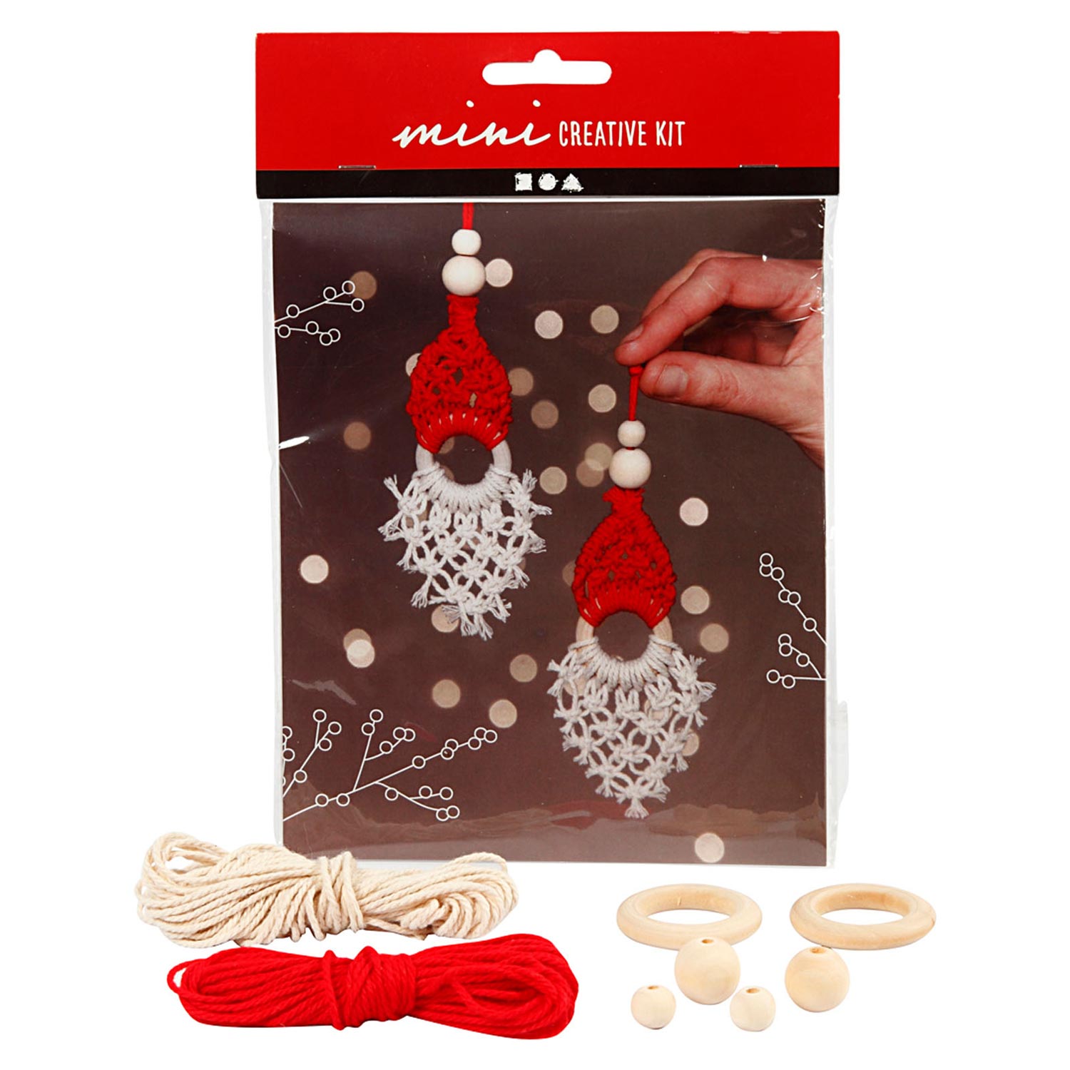 Mini Creatieve Kit Hanger Kerstkabouter