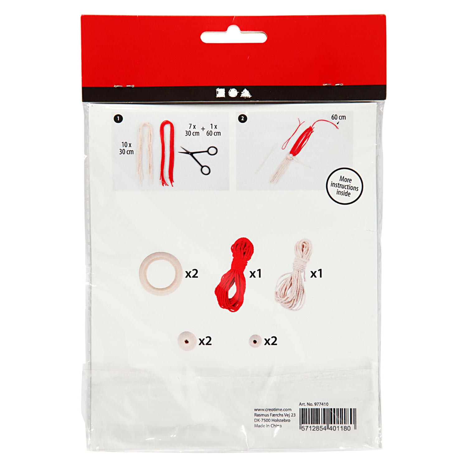 Mini Creatieve Kit Hanger Kerstkabouter