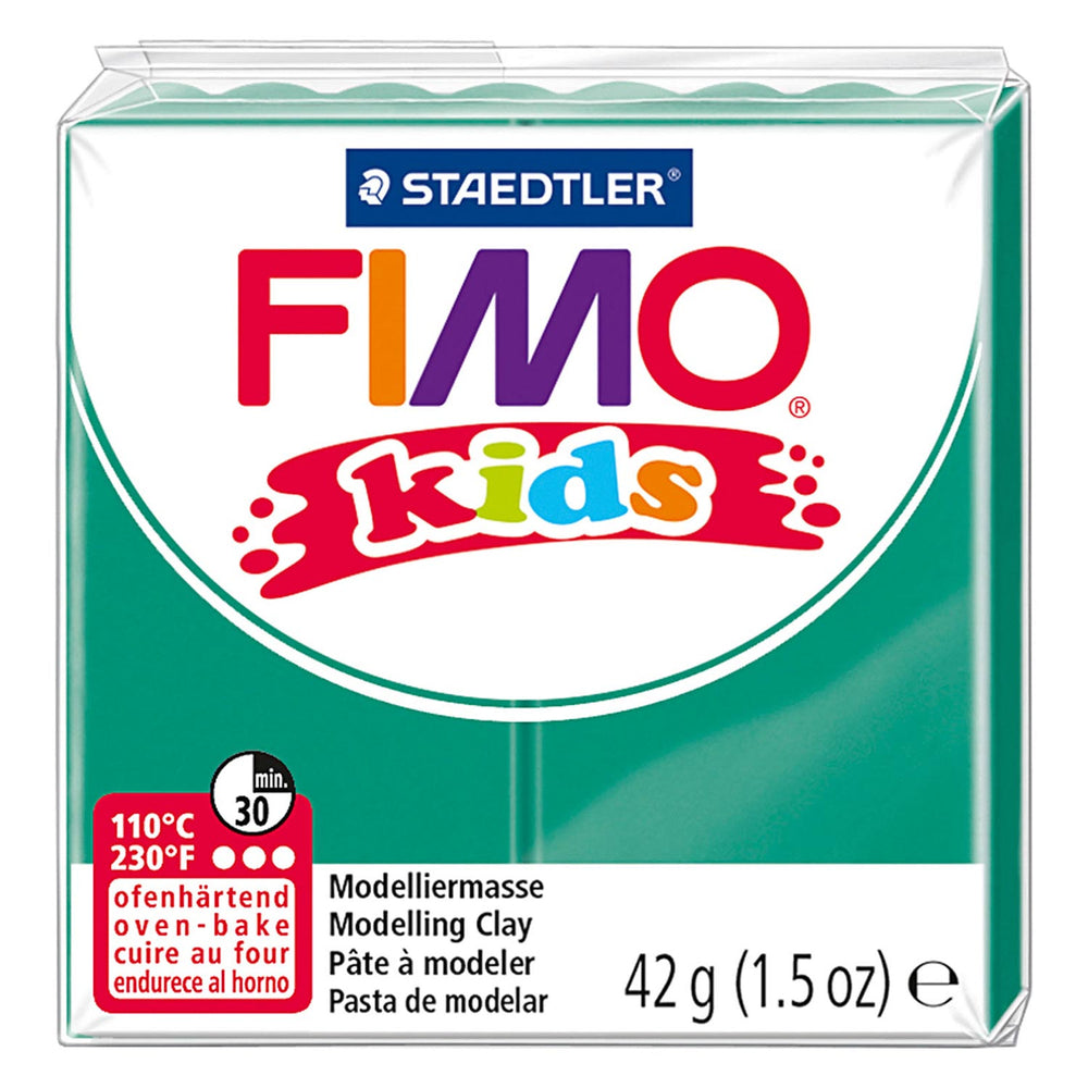 Fimo kids boetseerklei groen, 42gr