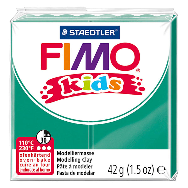 Fimo kids modelling clay green, 42g