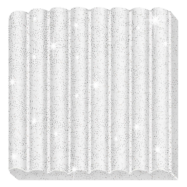 Fimo Kids modelling clay white glitter, 42g