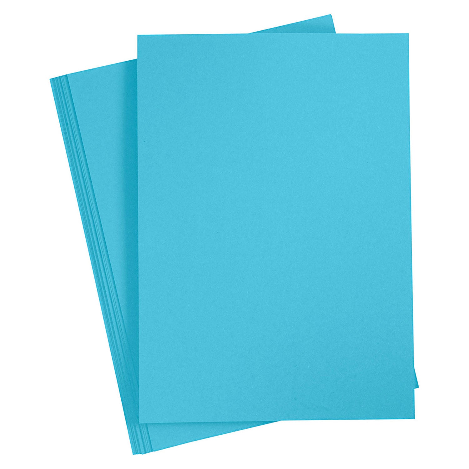 Gekleurde Karton Helder Blauw A4, 20 vel