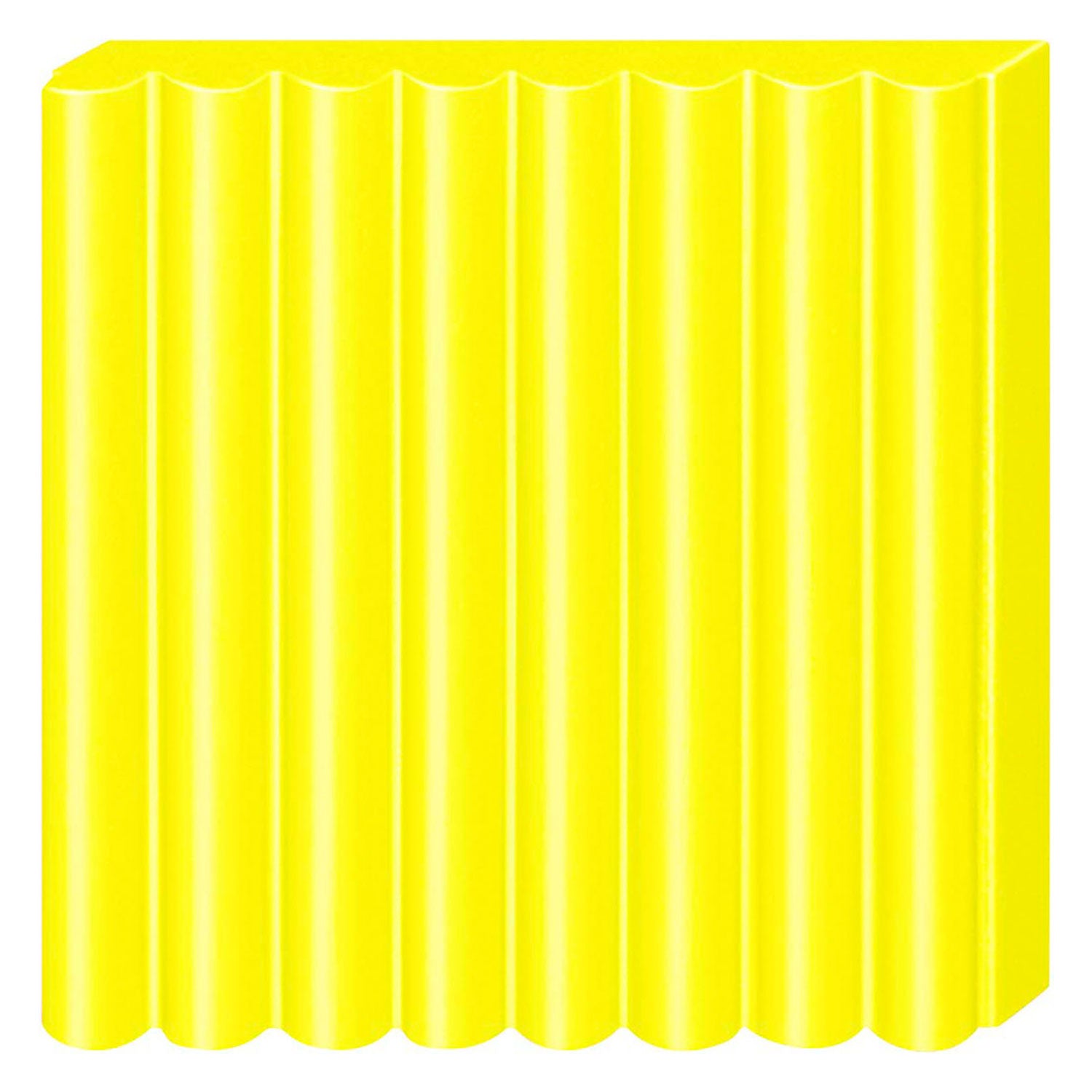 Fimo klei soft effect neon geel nr. 101 - 57gram