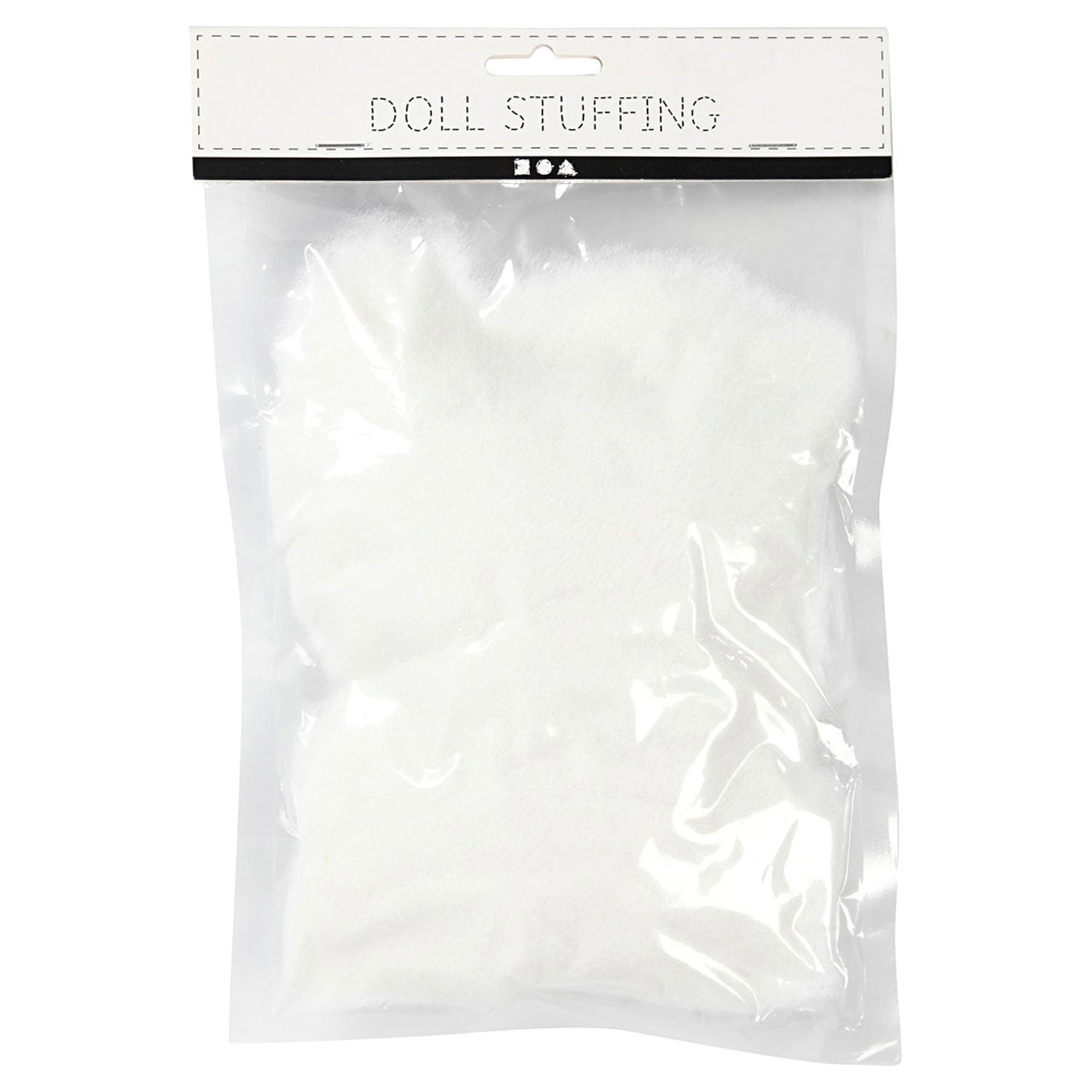Creativ company poppenvulling wit, 50gr.