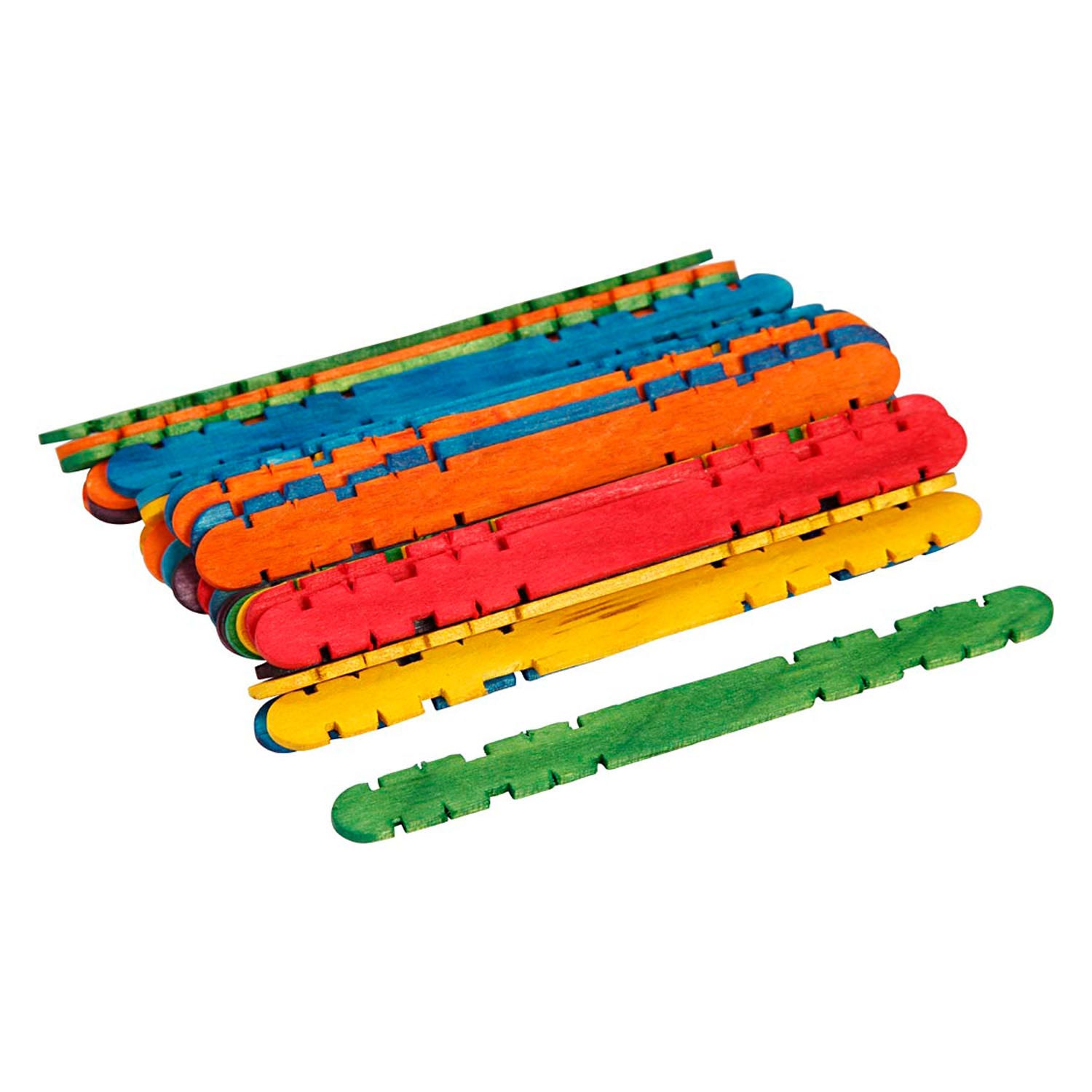 Creativ company creotime houten knutselset constructie 11,5 cm multi 1000 stuks