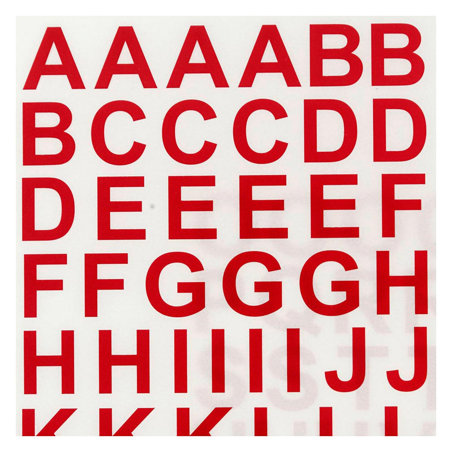 Creativ company stickers letters cijfers