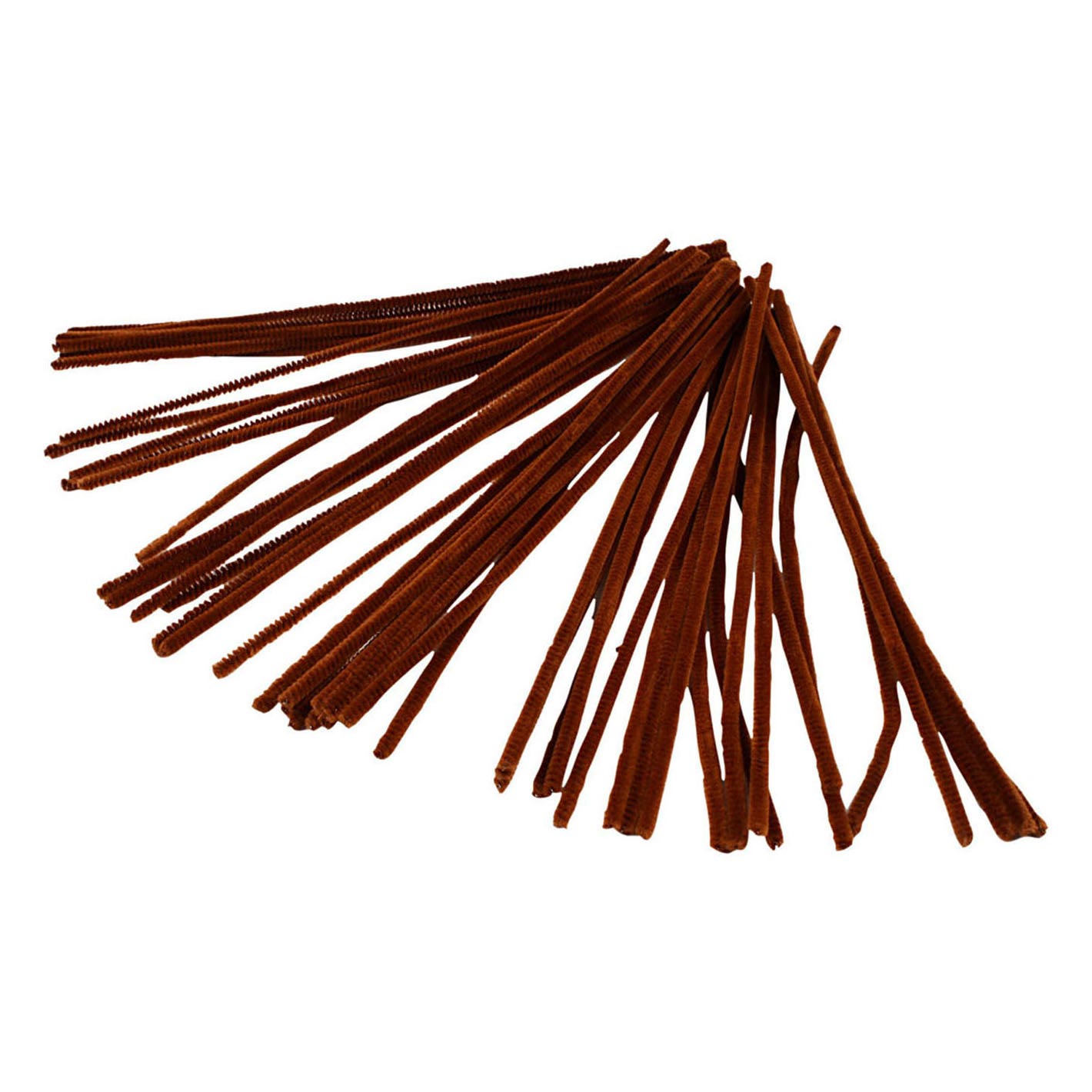 Creativ Company chenille brown 30cm, 50 pcs.
