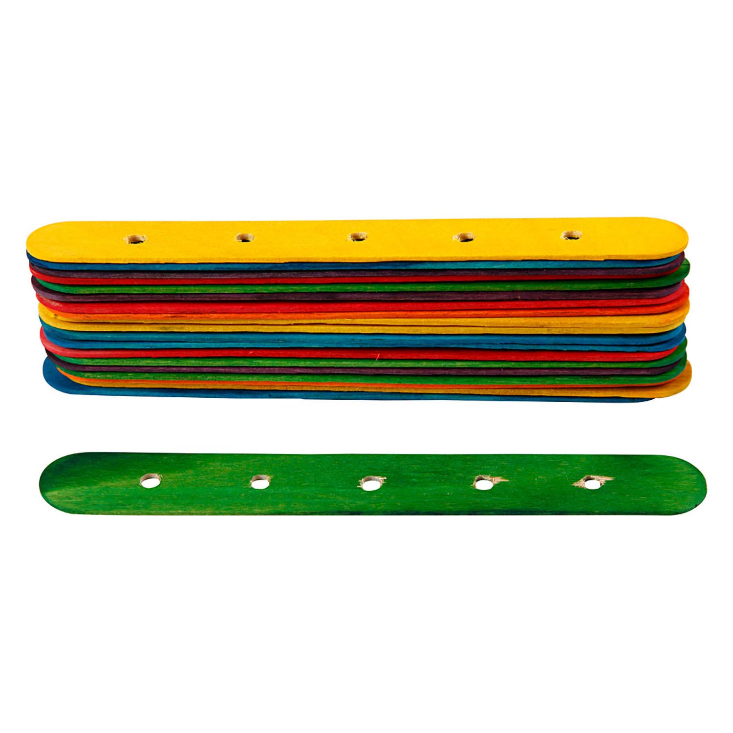 Creativ company https: www.cchobby.nl constructiestokjes-l-15-cm-b-1-8-cm-gatgrootte-4-mm-diverse-kleuren-20-div-1-doos