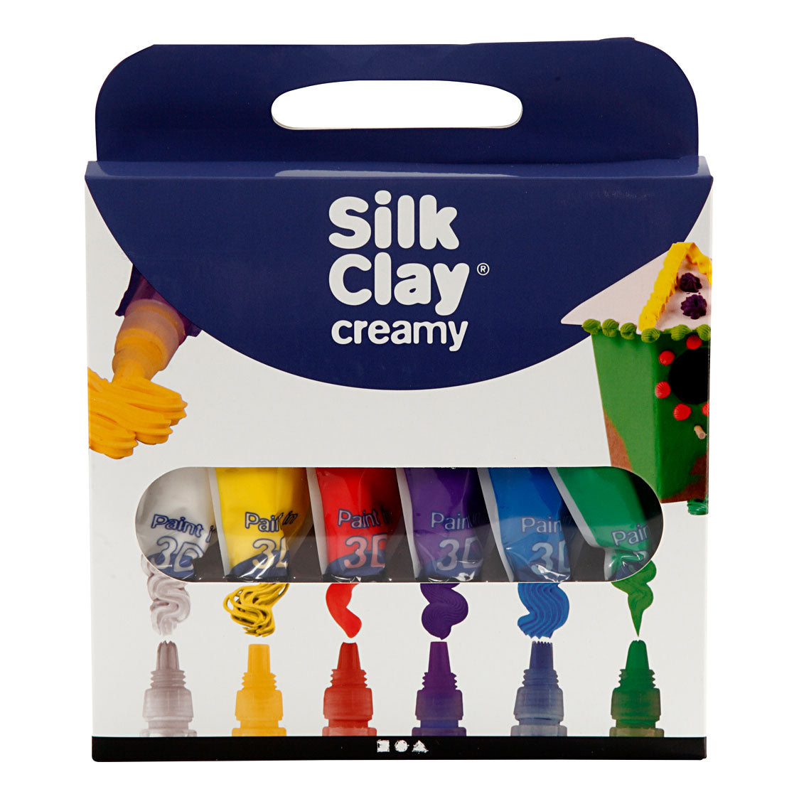 Silk Clay Creamy Standaardkleuren, 6x35ml