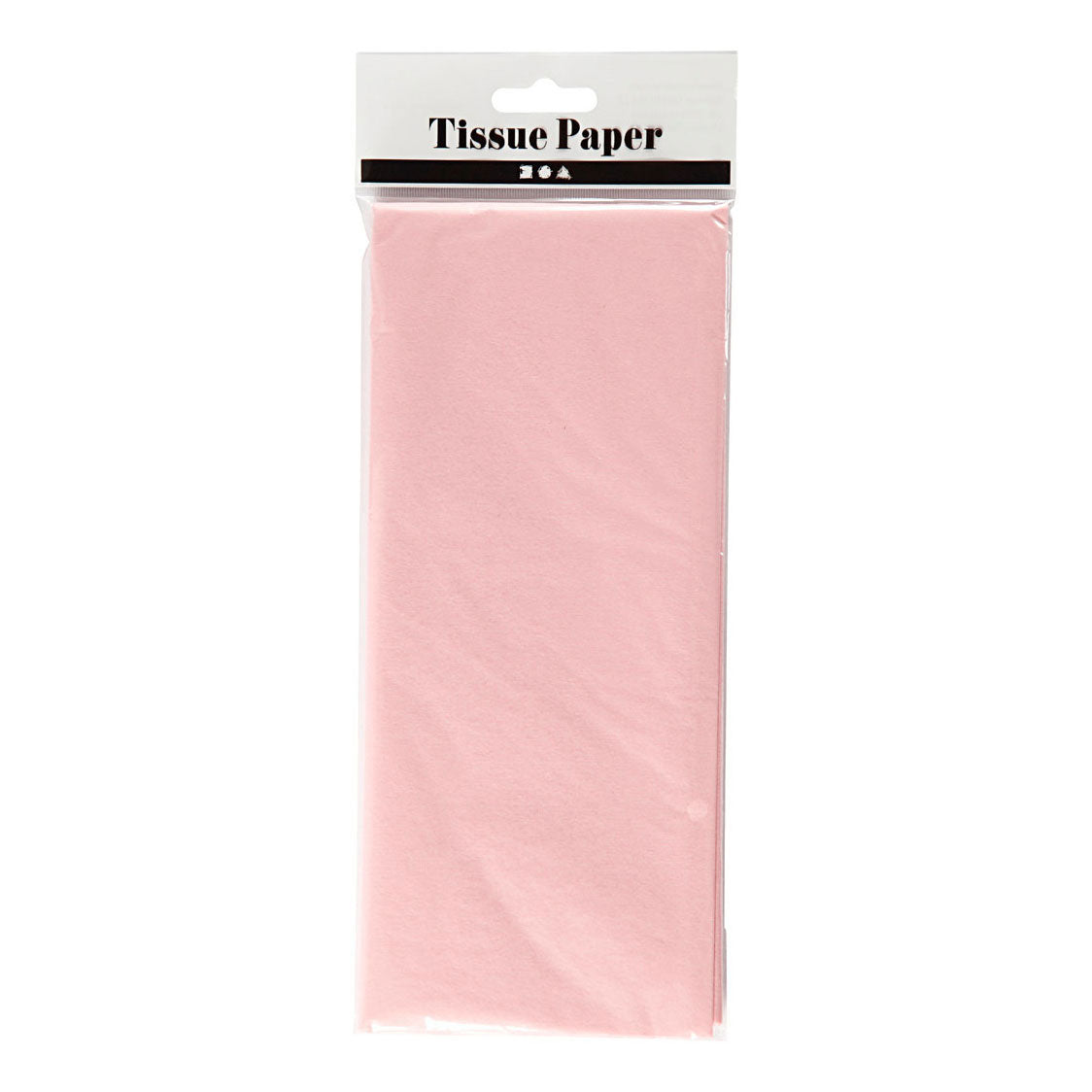 Creativ company tissuepapier lichtroze 10 vochtig 14 gr, 50x70cm