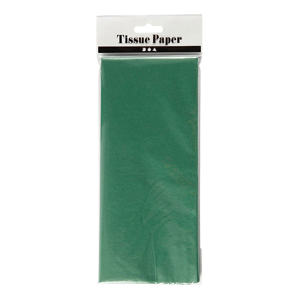 Creativ company tissuepapier groen 10 afgesloten 14 gr, 50x70cm