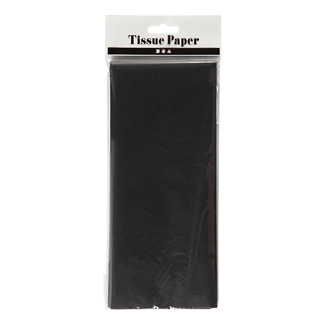 Creativ company tissuepapier zwart 10 vochtig 14 gr, 50x70cm