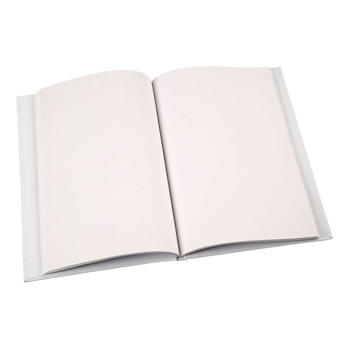 Creatief bedrijfsnotitieboek wit a5, 60 pagina's