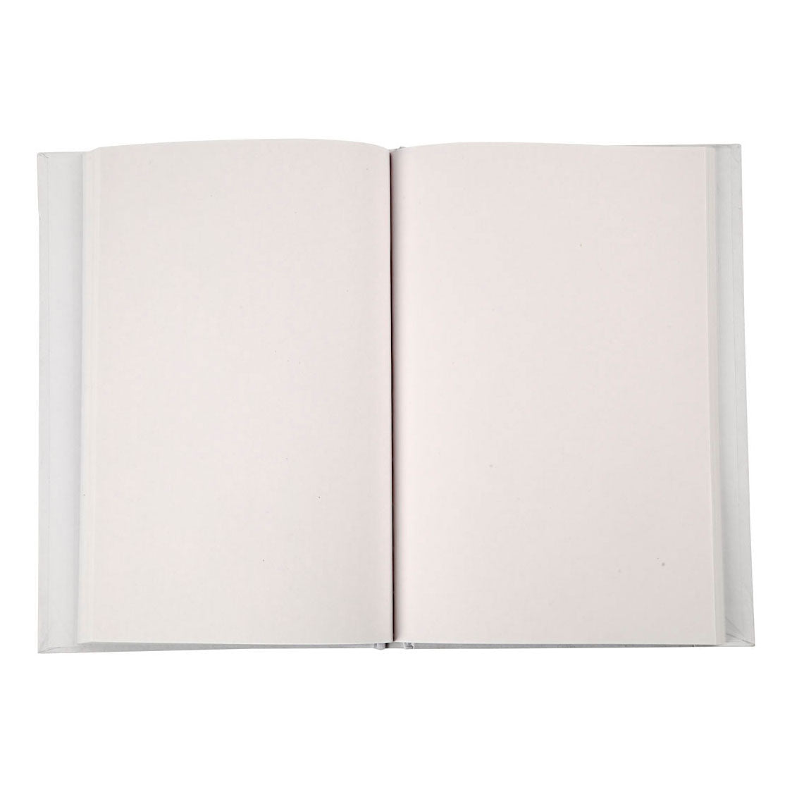 Creatief bedrijfsnotitieboek wit a5, 60 pagina's