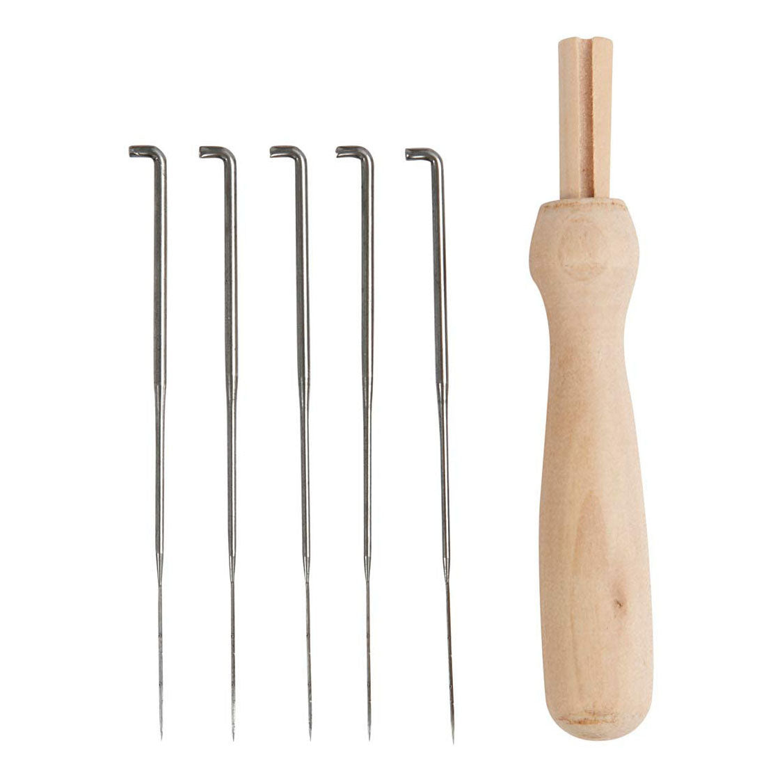 Creativ company https: www.cchobby.nl viltnaald-houder-l-9-cm-1-set