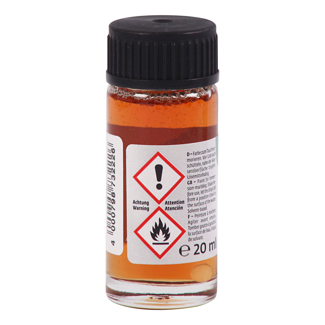 Creativ company magisch marmer verf pastelkleuren, 6x20ml