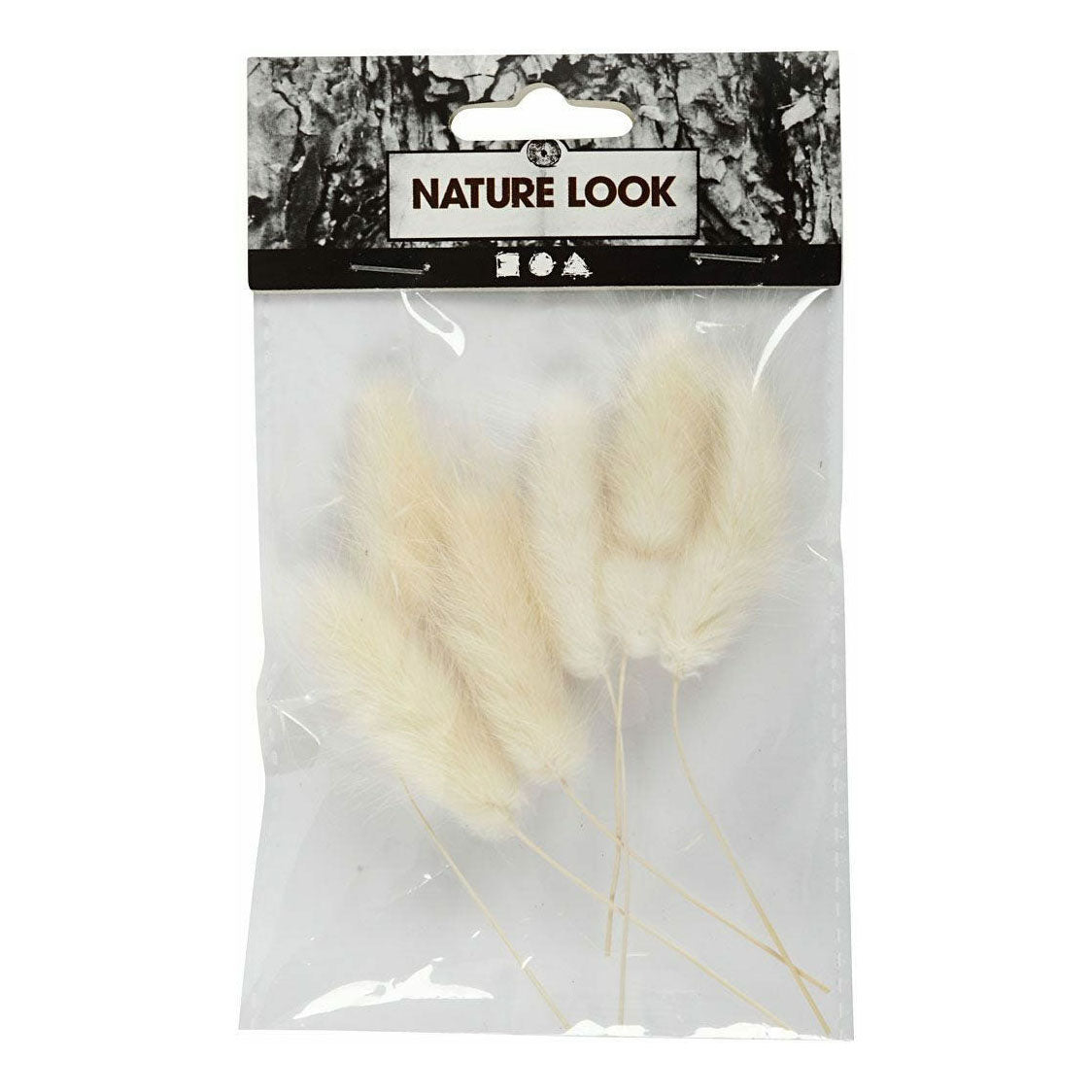 Creative company bunny tail grass, 6 pcs.