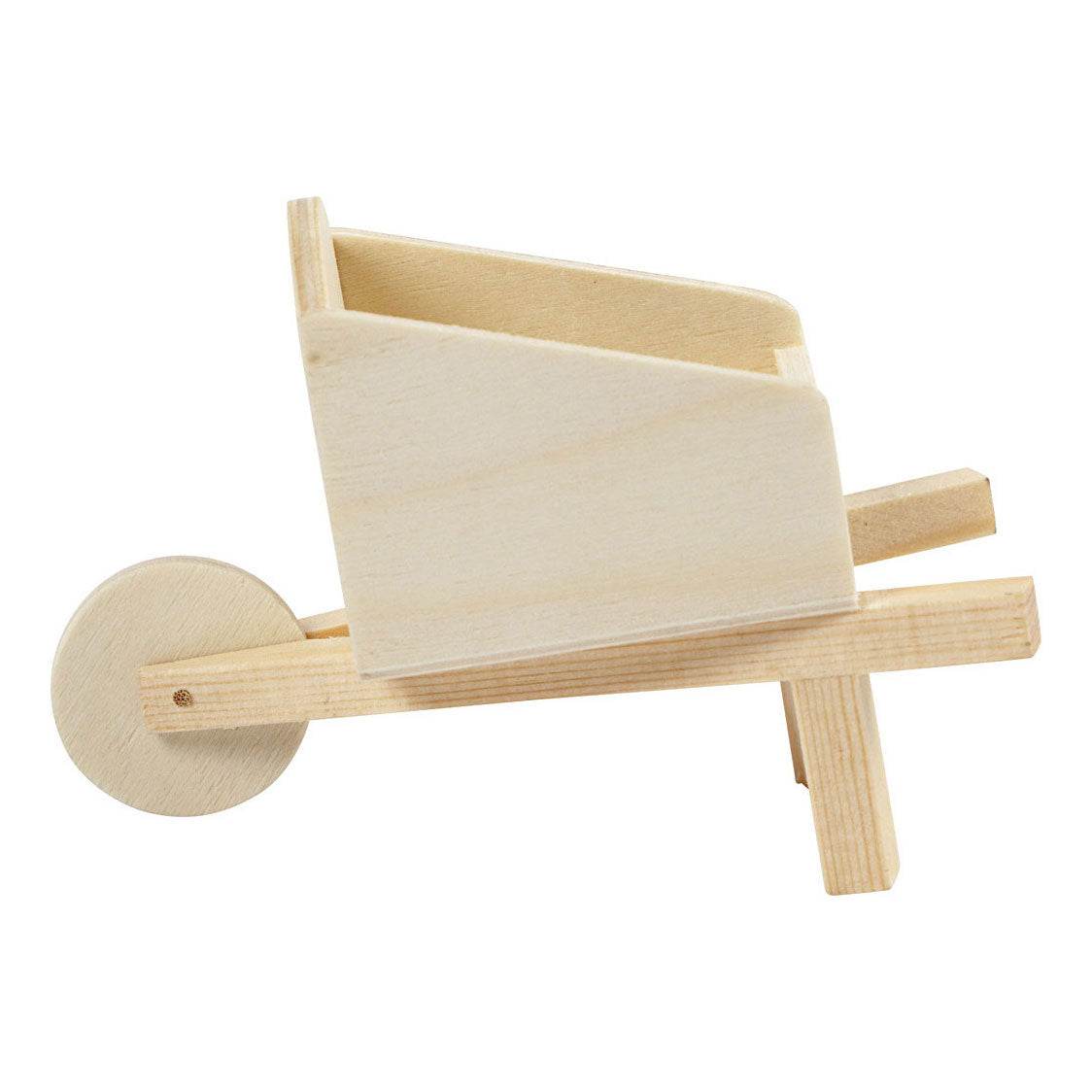 Creative Company wooden mini wheelbarrow