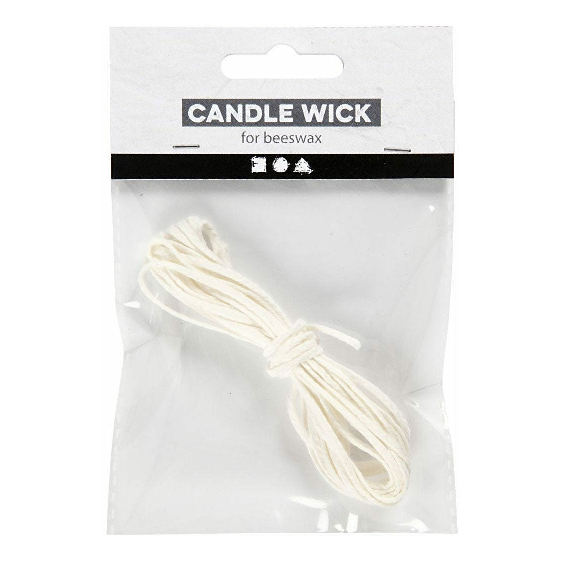 Creativ Company Flat Wick for Beeswax Candles (2-3 mm), 3m