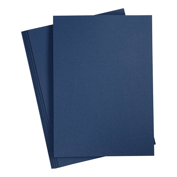 Creativ Company cardboard blue A4 220gsm, 10 pc.