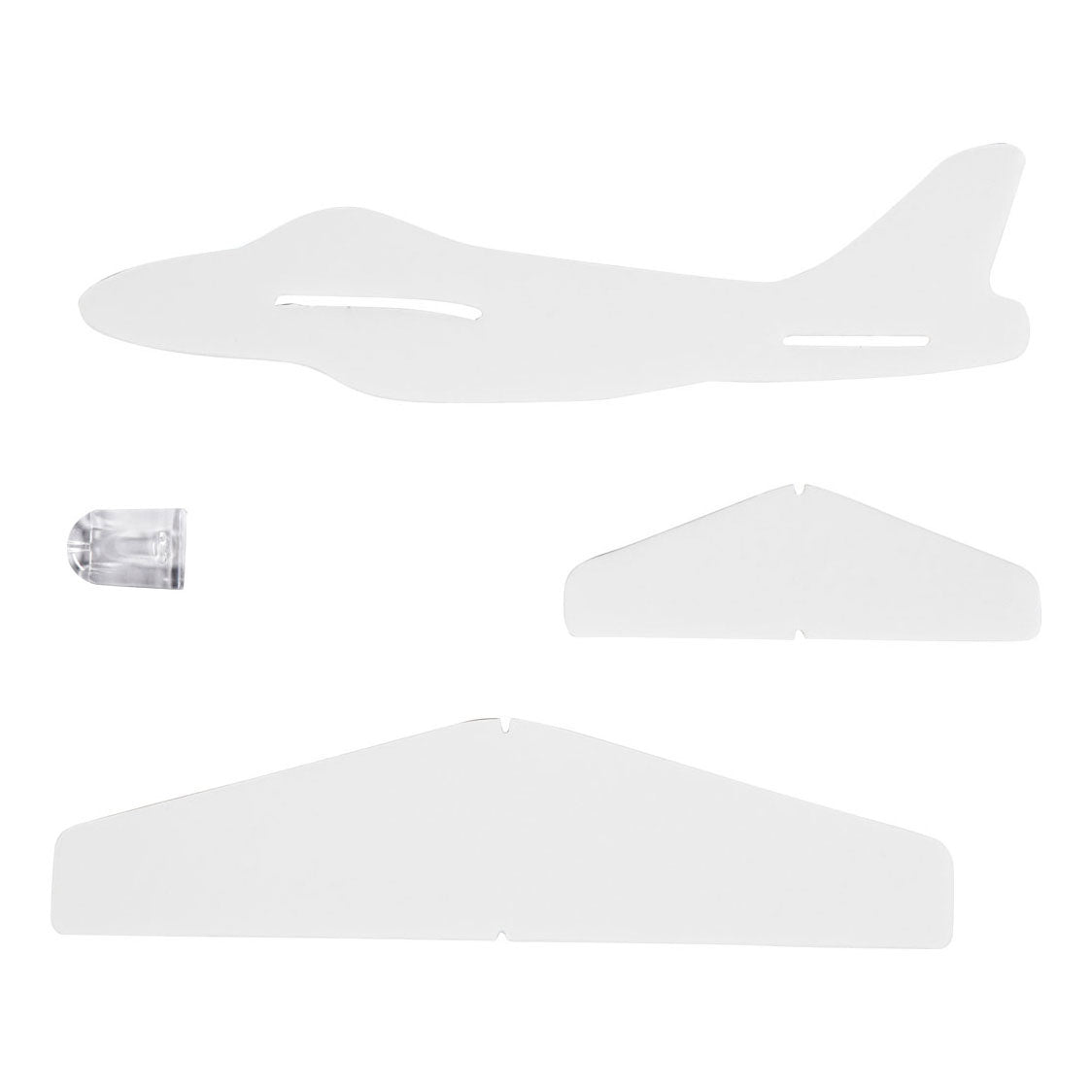 Creative company foam airplanes making, 2 pcs.
