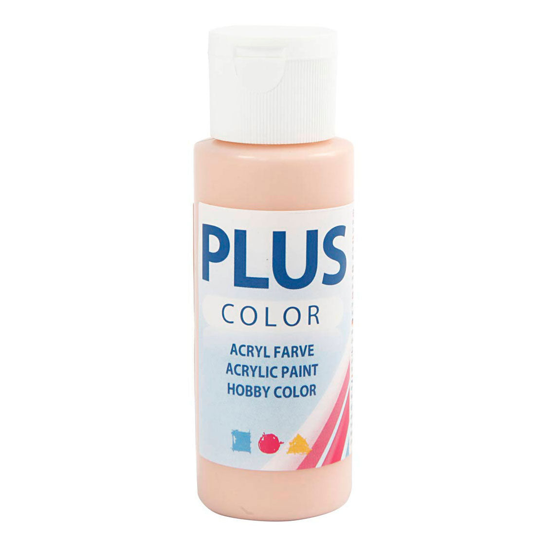 Creativ company plus color acrylverf perzik, 60ml
