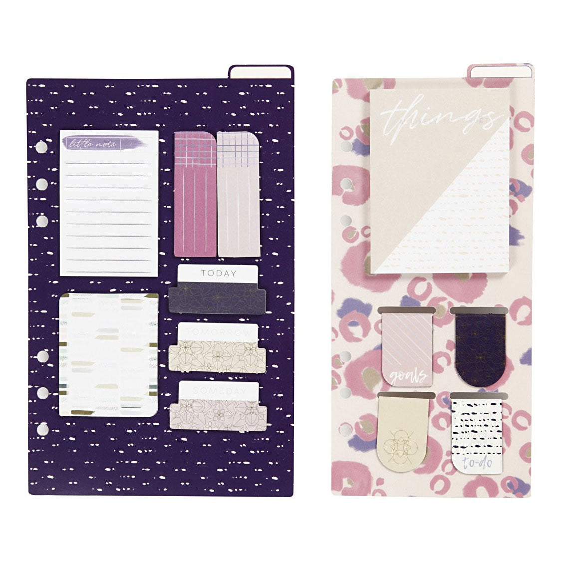 Creatief bedrijf plakmemo en boekenlegger set 2