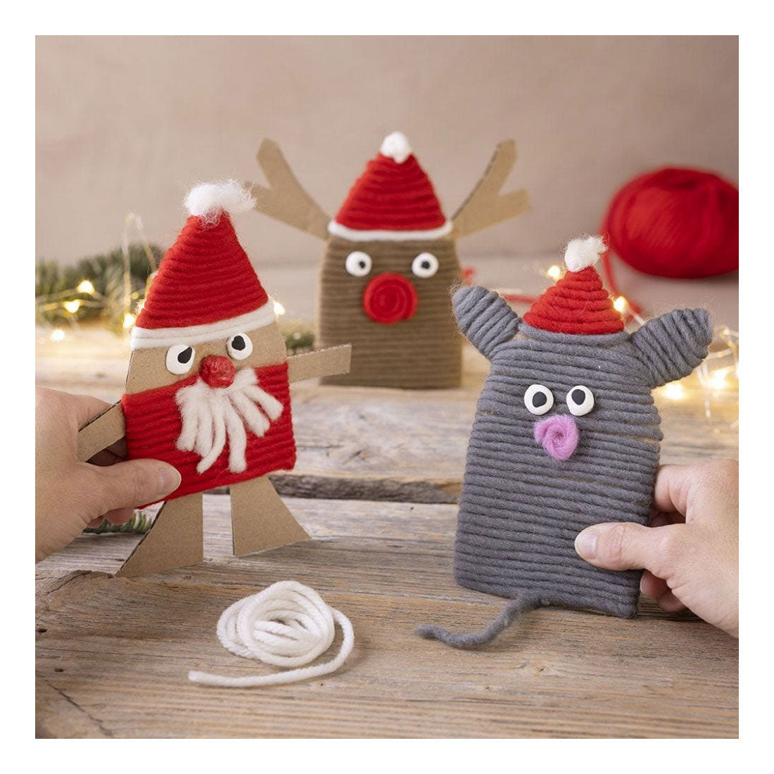 Creatief bedrijf wolgaren geel, 50m