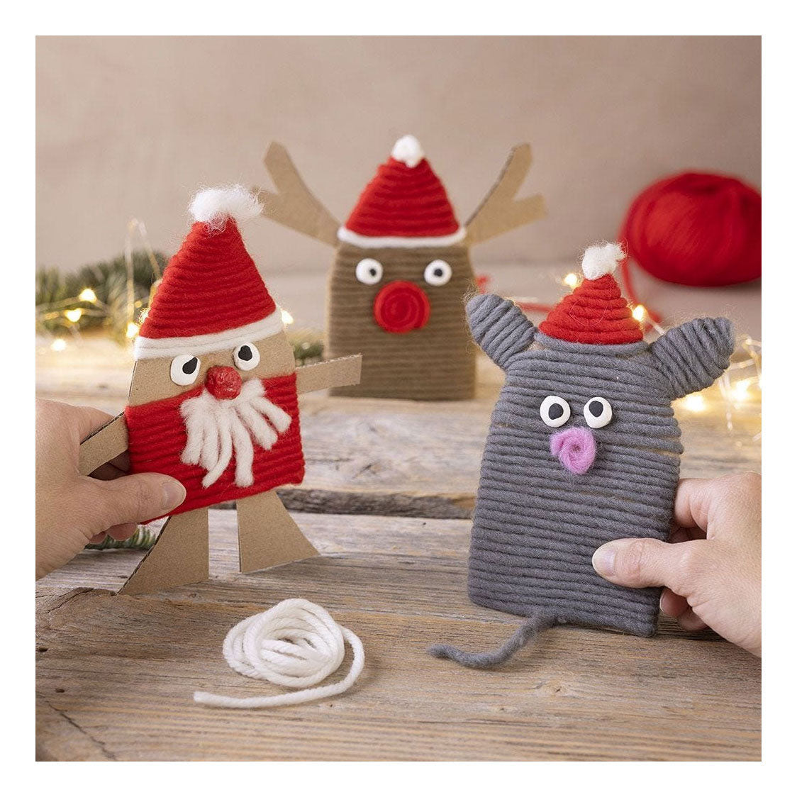 Creatief bedrijf wolgaren paars, 50m