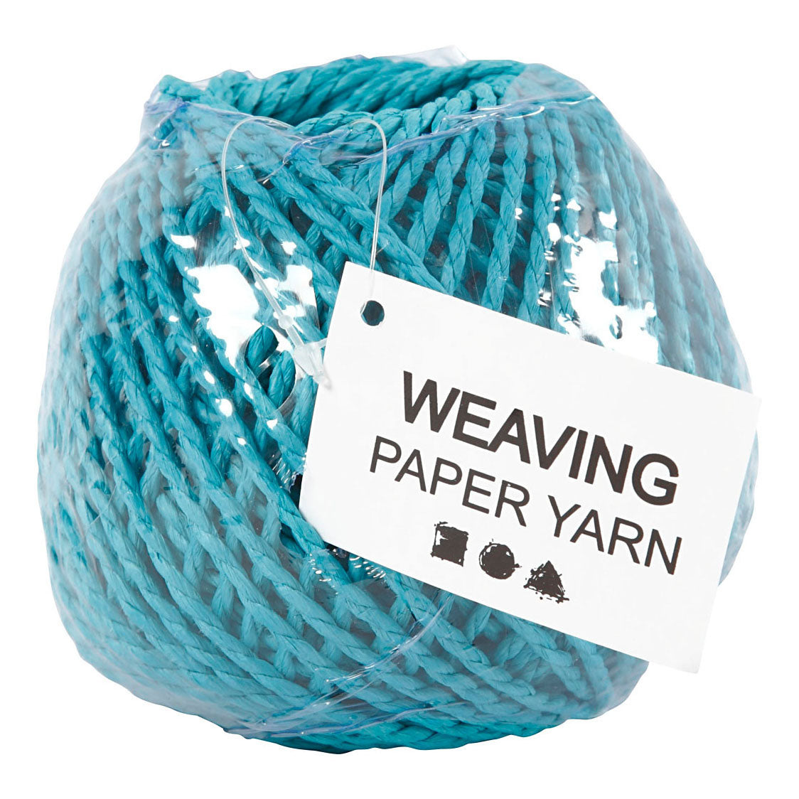 Creativ company paper yarn turquoise, 40m