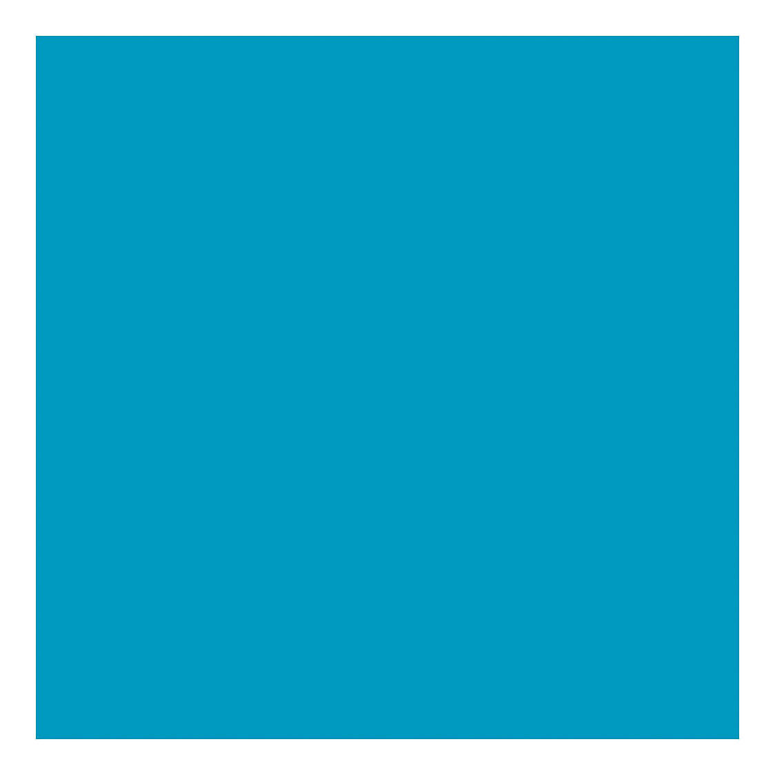 Creativ company textielkleur dekkende textielverf - turquoiseblauw, 50ml