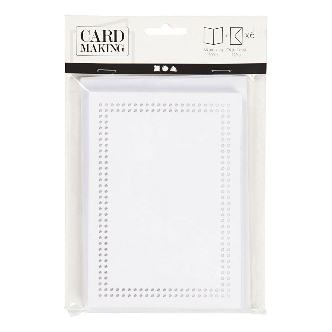 Creativ company https: www.cchobby.nl kaarten-om-te-borduren-afmeting-kaart-10-5x15-cm-afmeting-envelop-11-5x16-5-cm-wit-6-set-1-doos