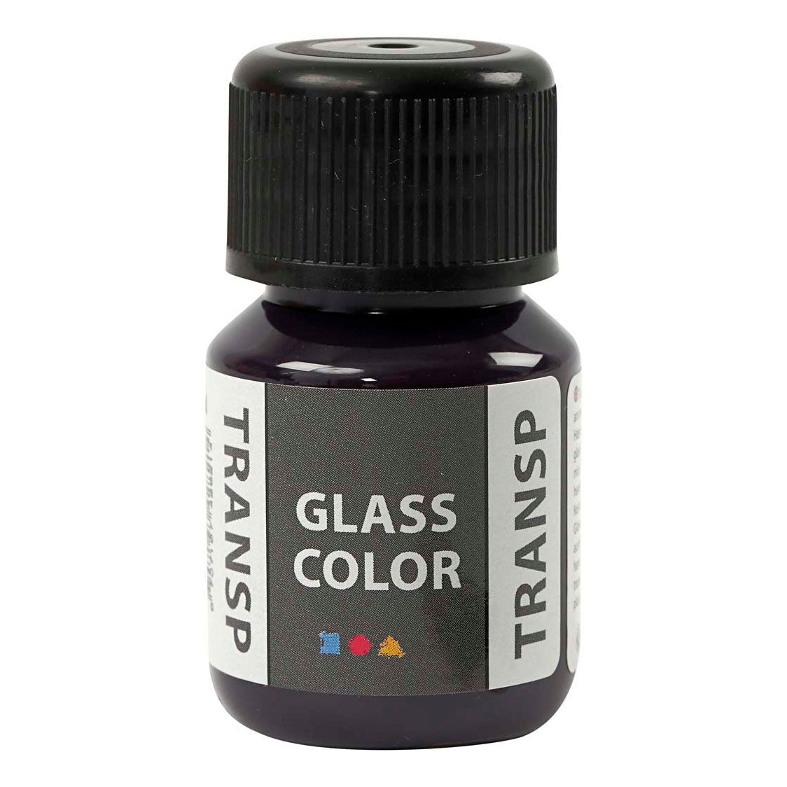 Creativ company glaskleur transparante verf - violet, 30ml