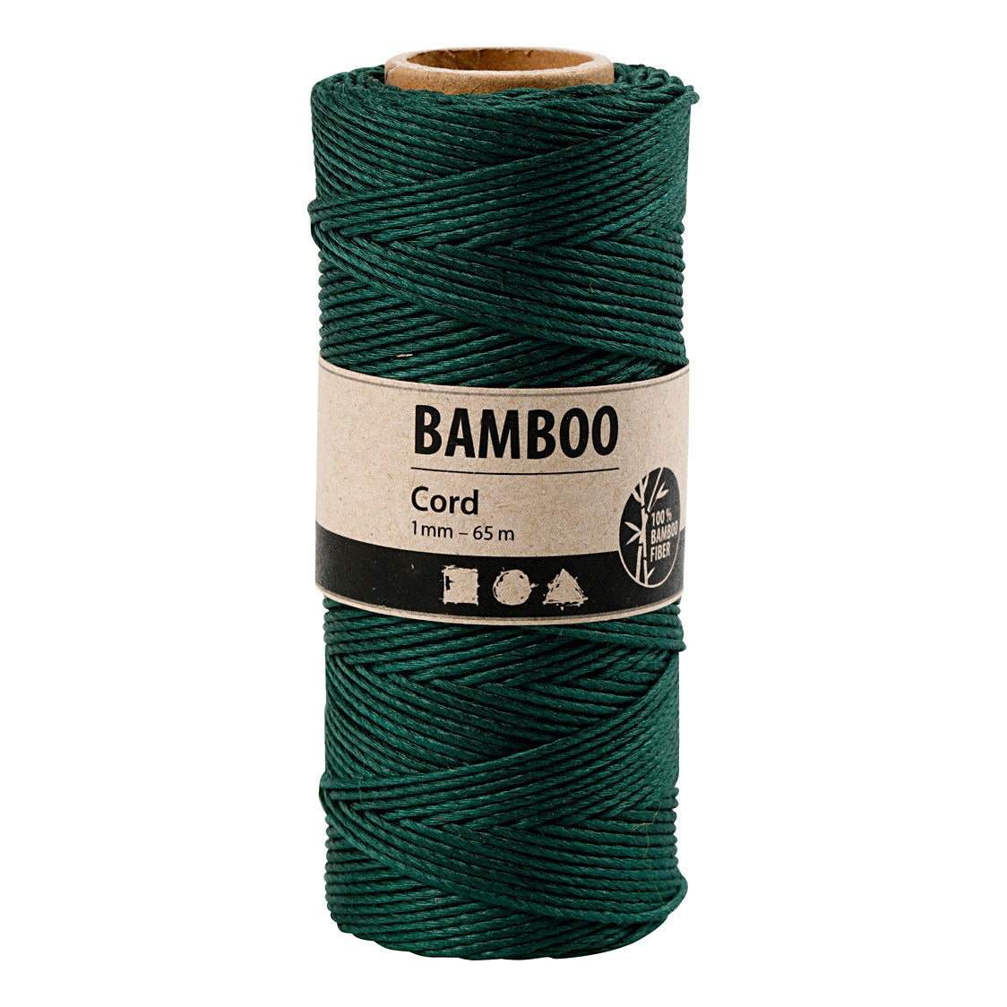 Creative company bamboekoord groen, 65m