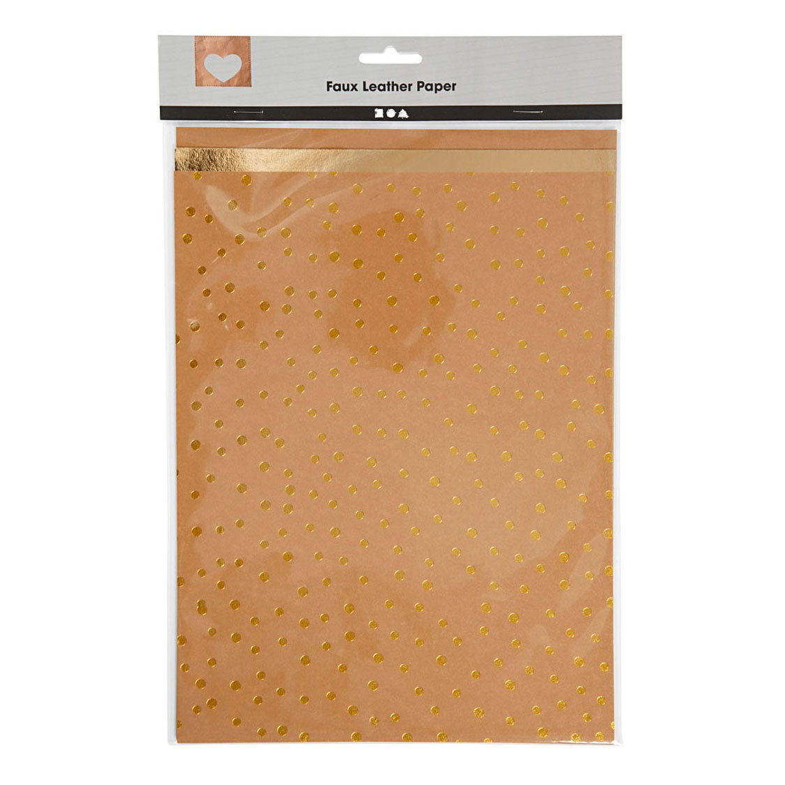 Creatief bedrijf kunstleer papier, 3 afgesloten