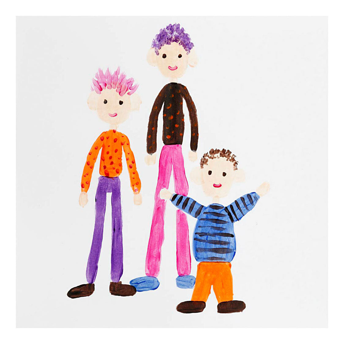 Creativ company acrylverf voor kinderen glanzend extra kleuren, 6x20ml