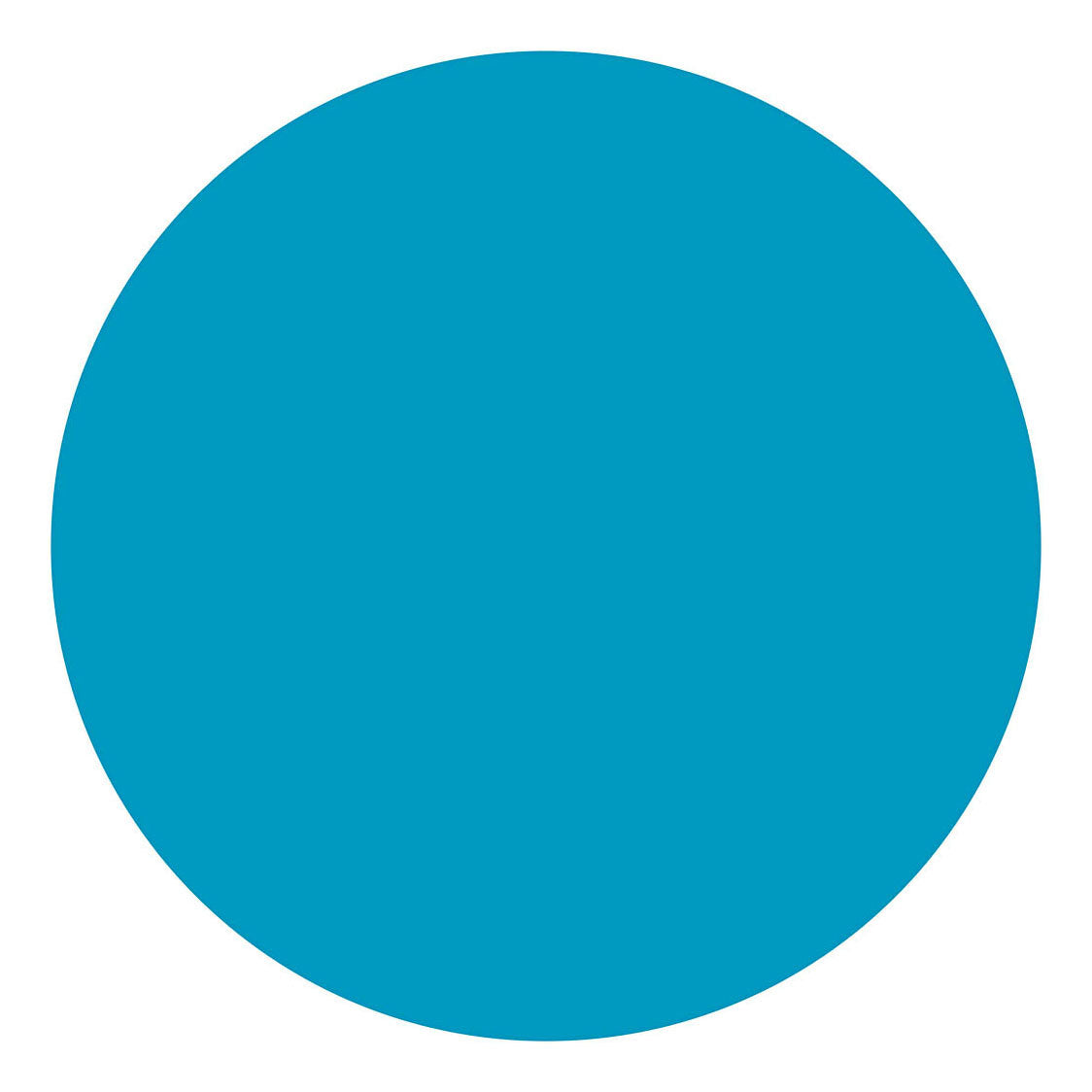 Creativ company textielkleur dekkende textielverf - turquoise blauw, 250ml