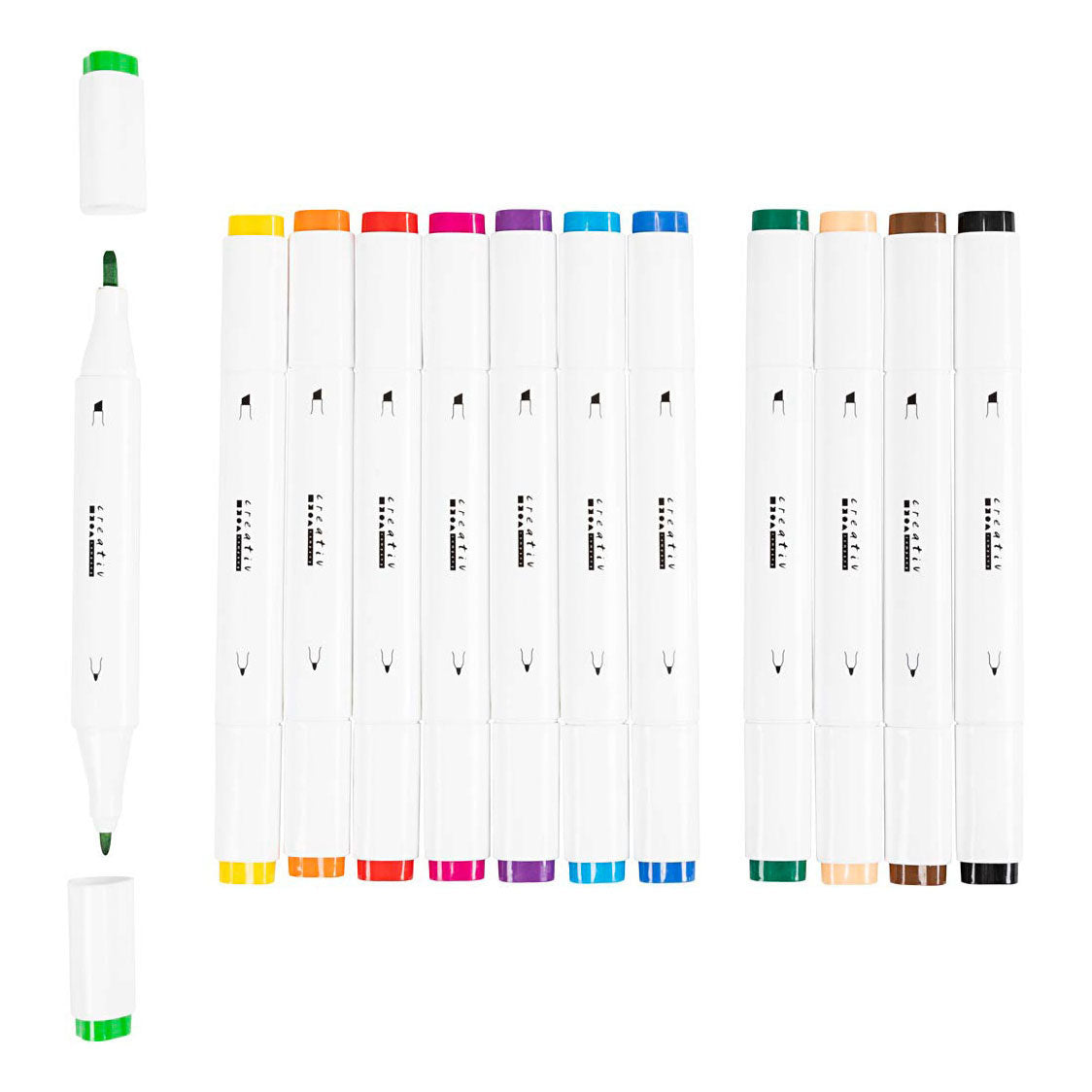 Creativ company cc alcoholmarkers set 12 stuks