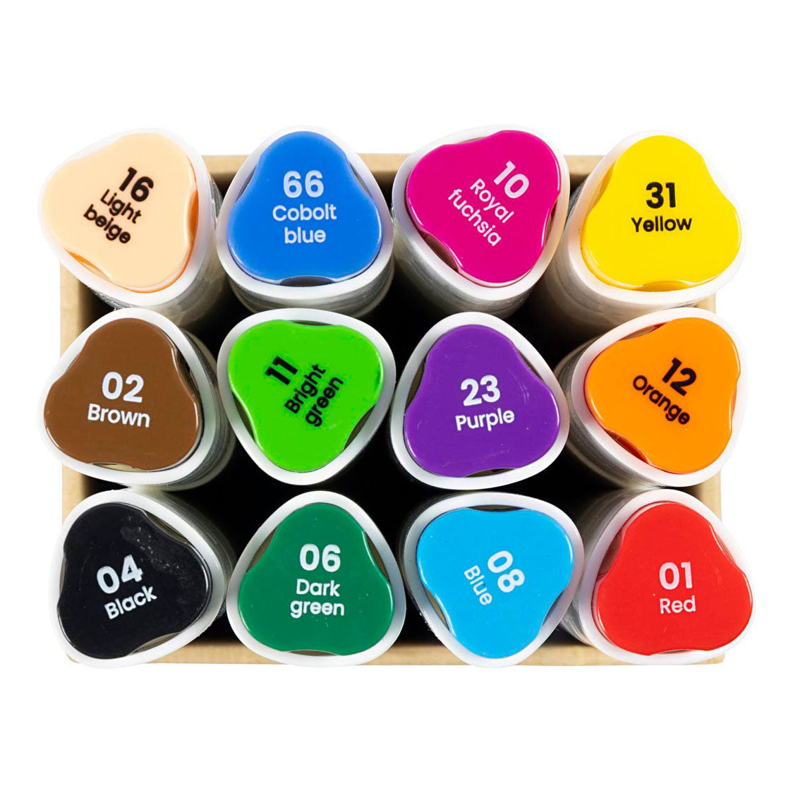 Creativ company cc alcoholmarkers set 12 stuks