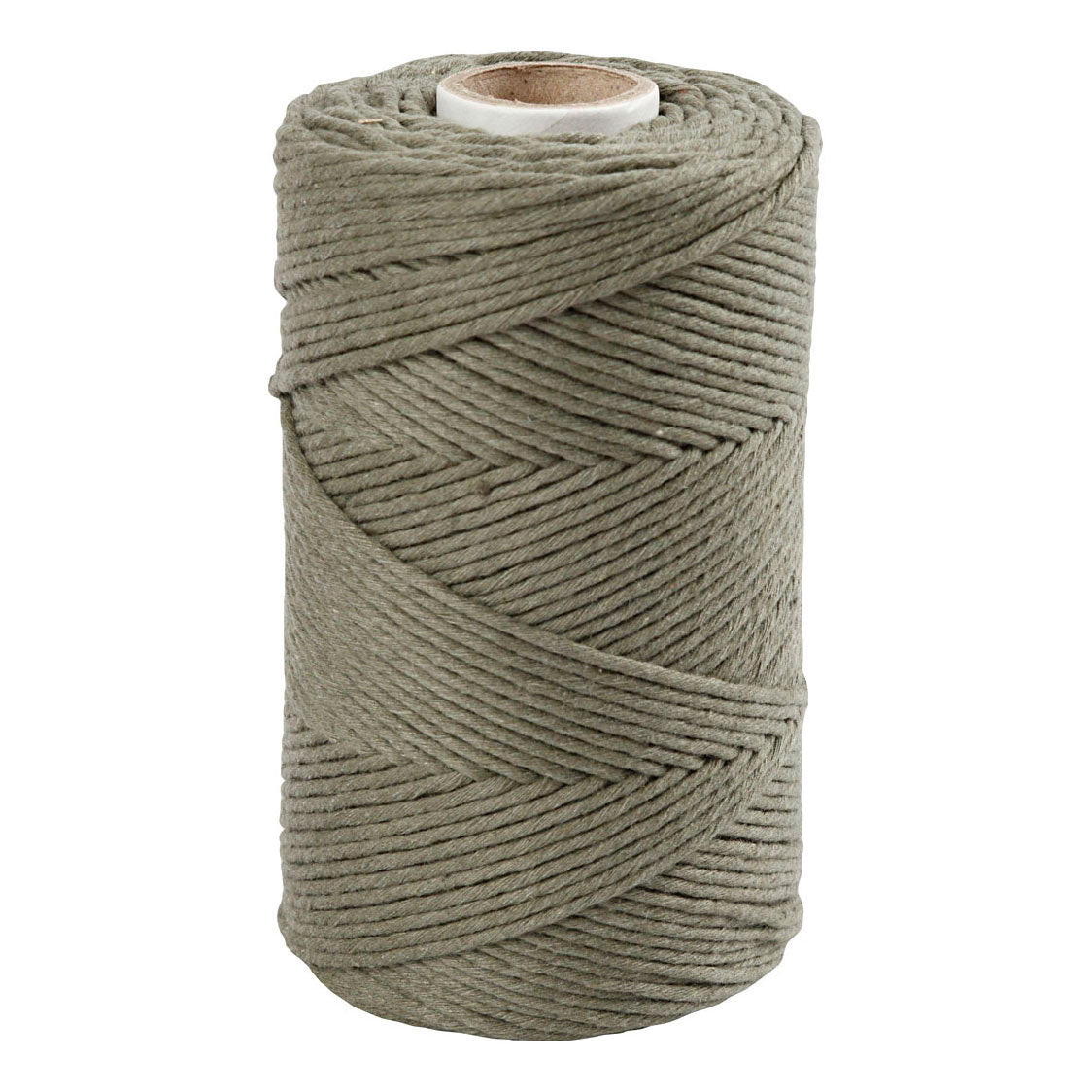 Creatief bedrijf macrame koord mosgroen, 198m