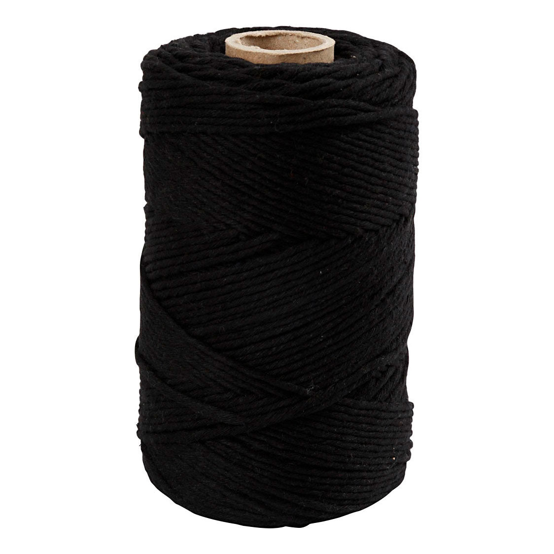 Creativ company macramékoord 2 mm 198 m zwart