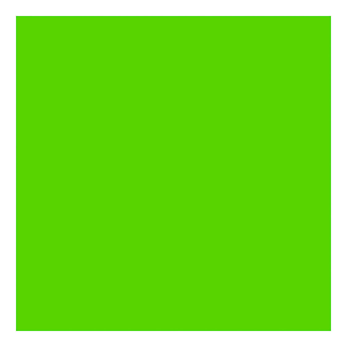 Creativ company textielkleur semi-dekkende textielverf - neon groen, 500ml