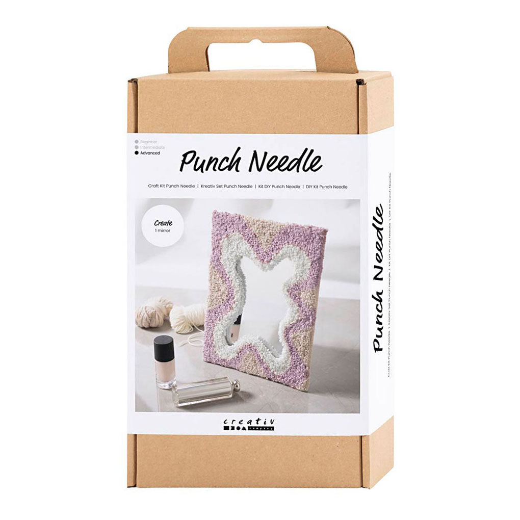 Creativ company hobbyset punchnaald spiegelformaat