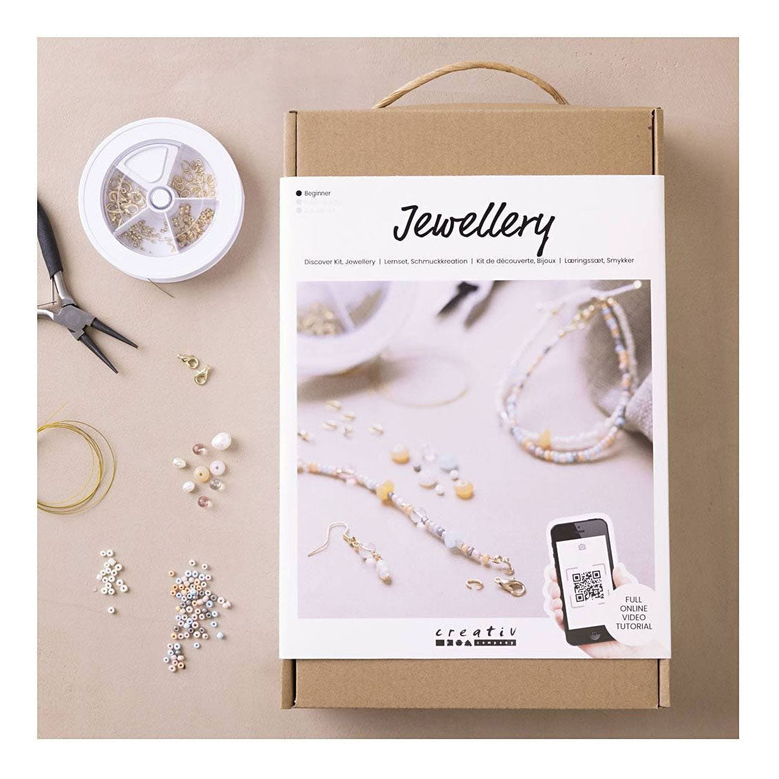 Creatief bedrijf starter hobbyset sieraden maken