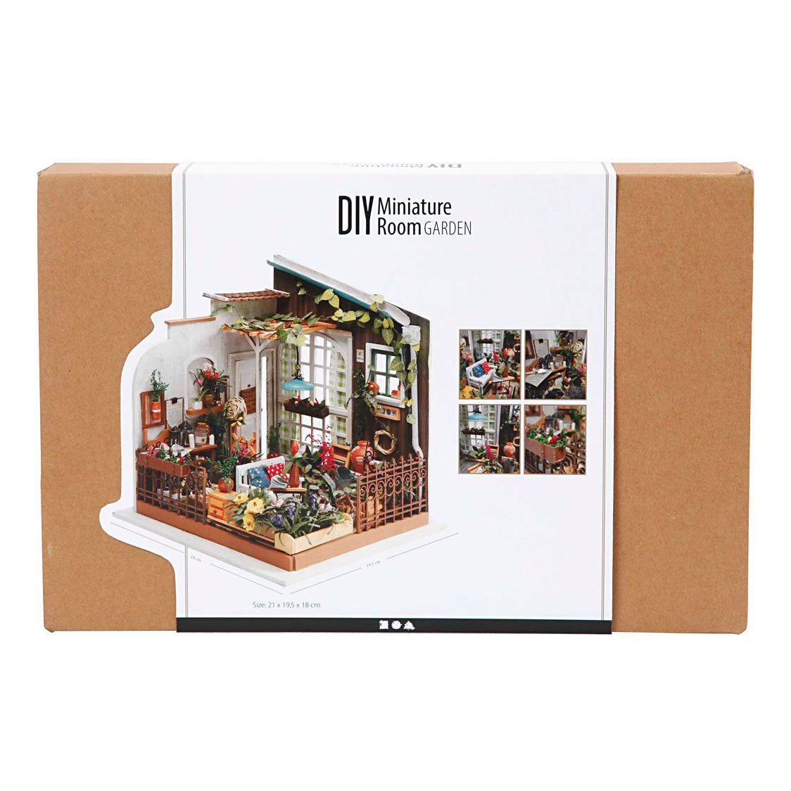 Creatief bedrijf diy miniatuur kamer tuin knutselset